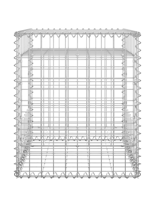 Gabioonkorvid 2 tk, 50 x 50 x 60 cm, raud