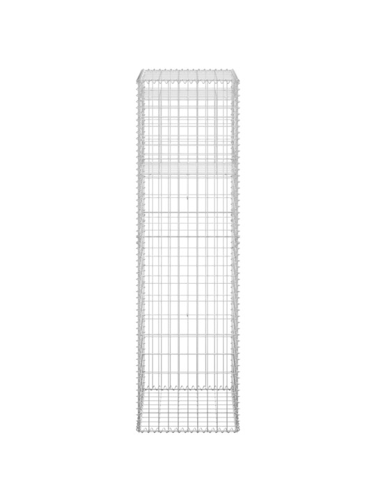 Gabioonkorvid 2 tk, 50 x 50 x 180 cm, raud