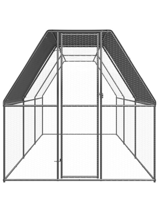 Kanapuur, 2 x 6 x 2 m, tsingitud teras