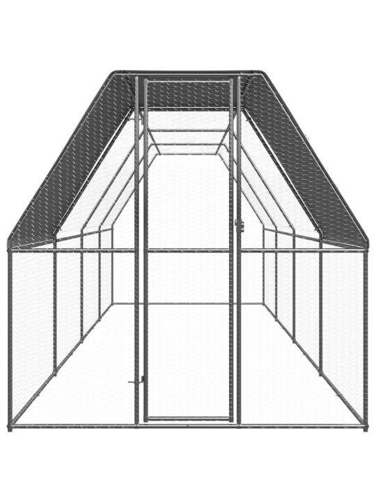 Kanapuur, 2 x 8 x 2 m, tsingitud teras