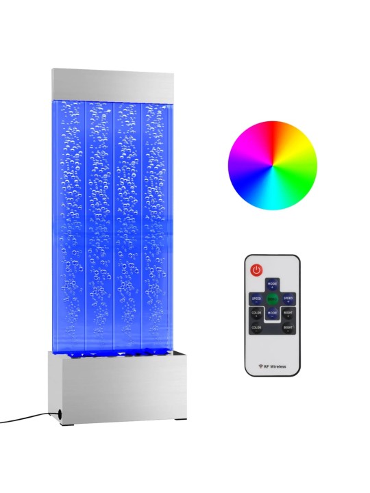MULLISAMMAS RGB LED-TULEDEGA, ROOSTEVABA TERAS JA AKRÜÜL 110 CM