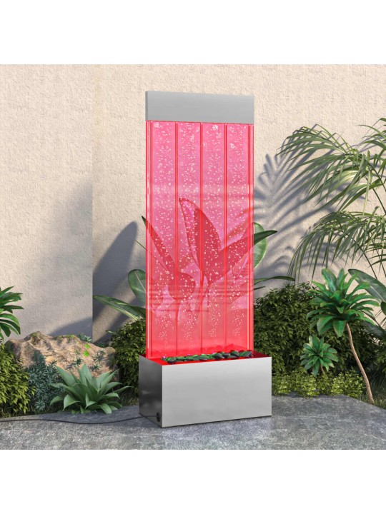 MULLISAMMAS RGB LED-TULEDEGA, ROOSTEVABA TERAS JA AKRÜÜL 110 CM