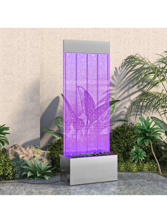 MULLISAMMAS RGB LED-TULEDEGA, ROOSTEVABA TERAS JA AKRÜÜL 110 CM