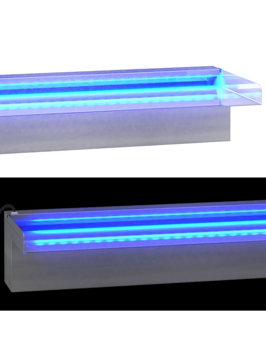PURSKKAEVU KOSK RGB LED-TULEDEGA, ROOSTEVABA TERAS, 108 CM
