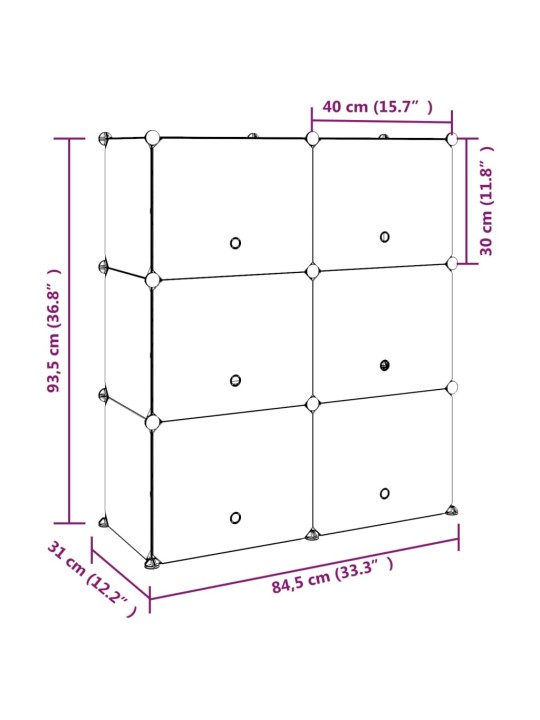 Kingariiul, must, 84,5 x 31 x 93,5 cm, pp