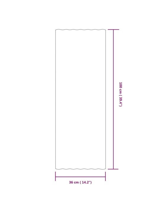 Katusepaneelid 12 tk, pulbervärvitud teras, roheline, 100x36 cm