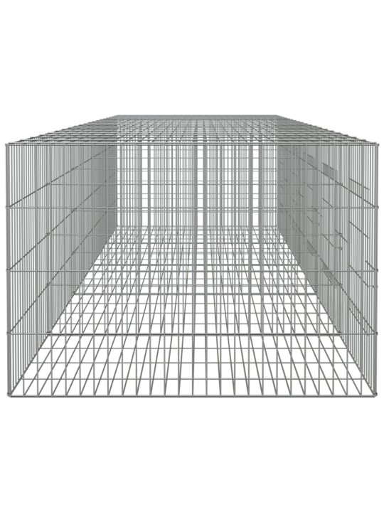 5 PANEELIGA JÄNESEPUUR, 273X79X54 CM, TSINGITUD RAUD