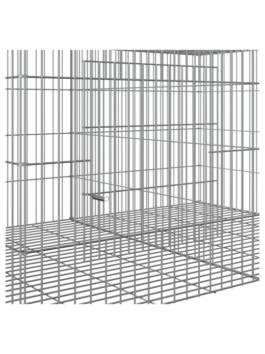 5 PANEELIGA JÄNESEPUUR, 273X79X54 CM, TSINGITUD RAUD