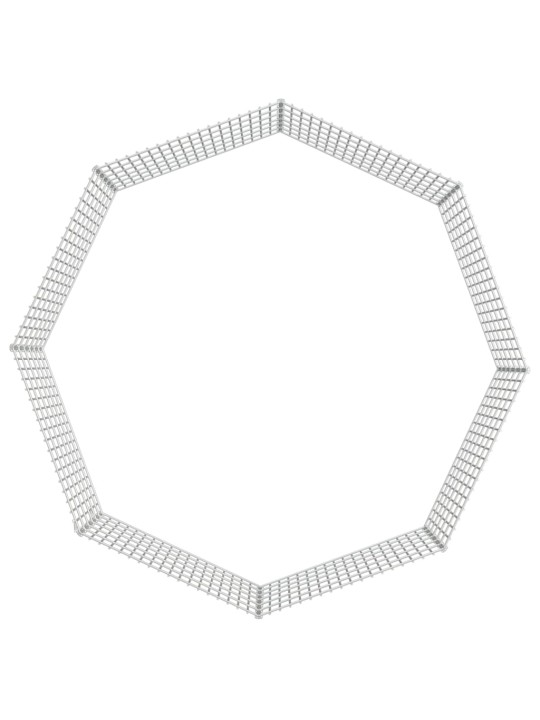 Loomade aedik 8 paneeli 54x60 cm tsingitud raud