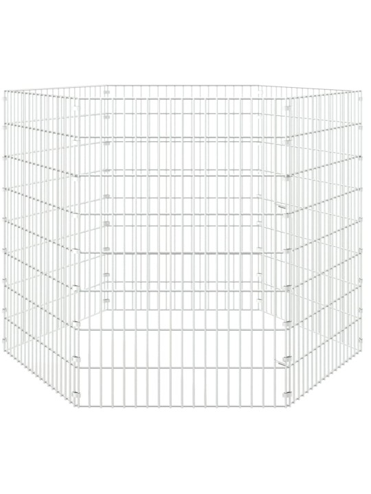 Loomade aedik 6 paneeli 54x80 cm tsingitud raud