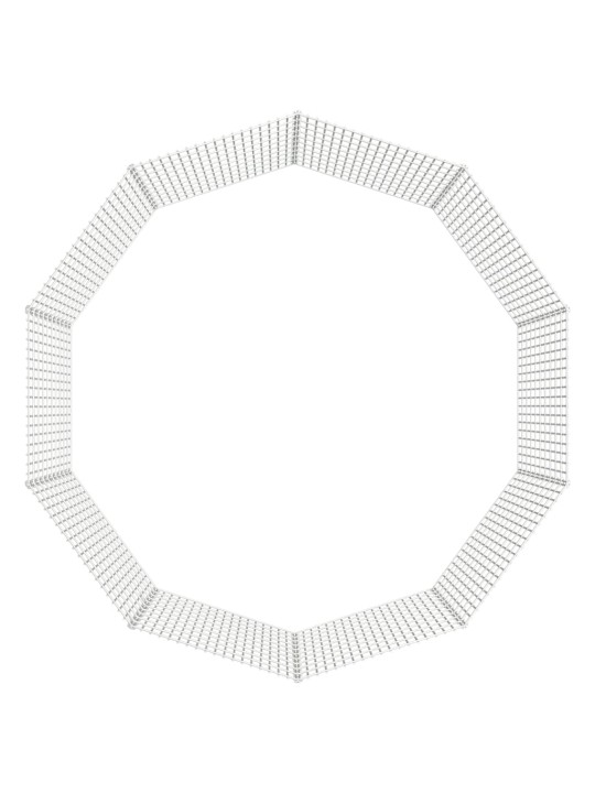 Loomade aedik 10 paneeli 54x100 cm tsingitud raud