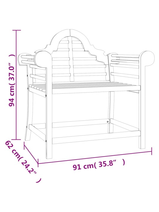 Aiatoolid 2 tk, 91 x 62 x 94 cm, tiikpuu