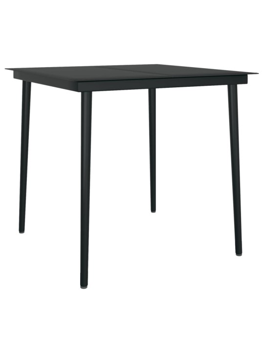 3-osaline aiamööbli komplekt, tumehall