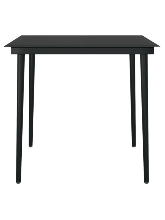 3-osaline aiamööbli komplekt, tumehall
