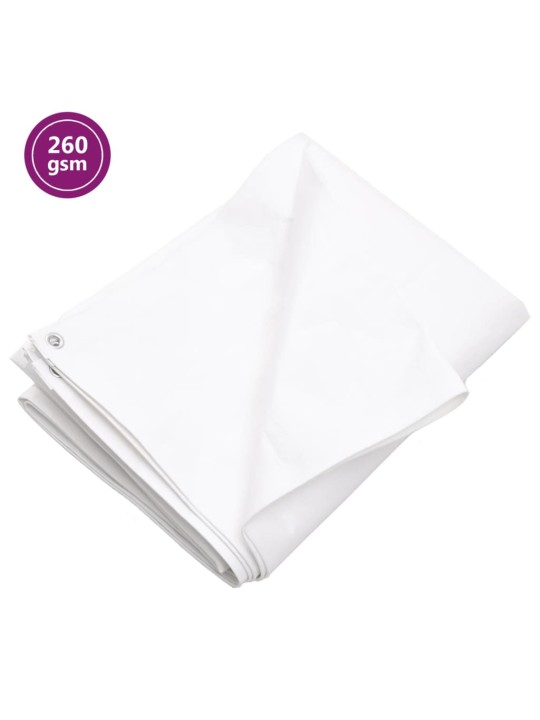 PRESENT, 260 G/M² 8X12 M, VALGE, HDPE