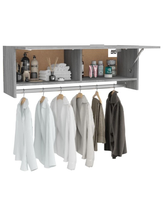 GARDEROOB, HALL SONOMA TAMM, 100X32,5X35 CM, TEHISPUIT
