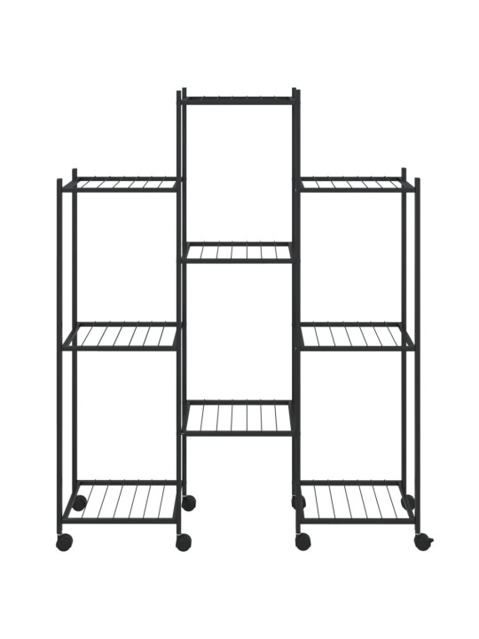 Lillealus ratastel, 83 x 25 x 103,5 cm, must, raud