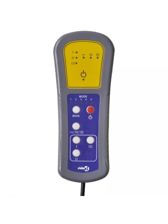 Elektriline massaažitool, helehall, samet