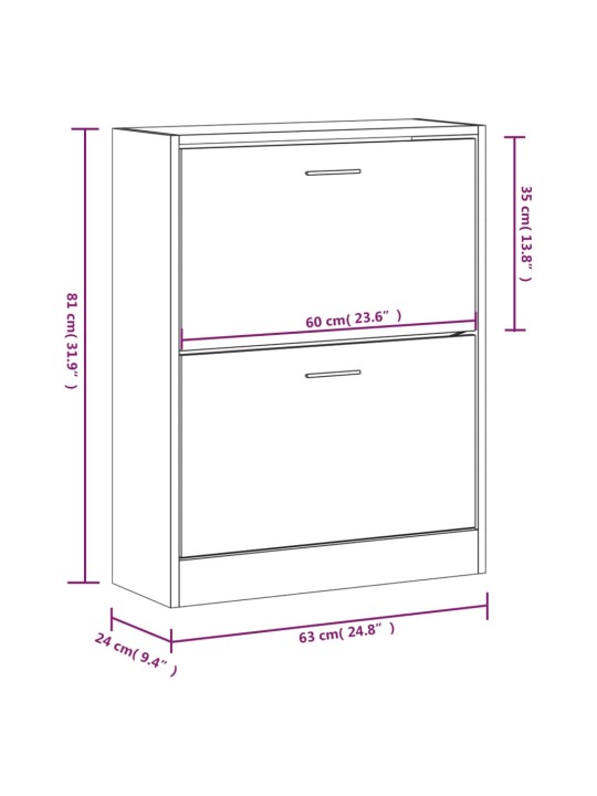 Kingakapp, betoonhall, 63 x 24 x 81 cm, tehispuit