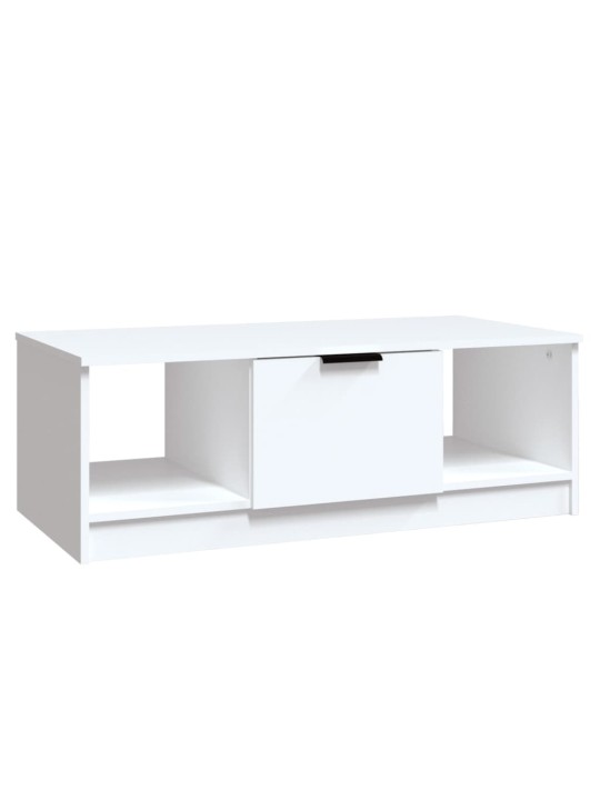 Diivanilaud, valge, 102 x 50 x 35cm, tehispuit