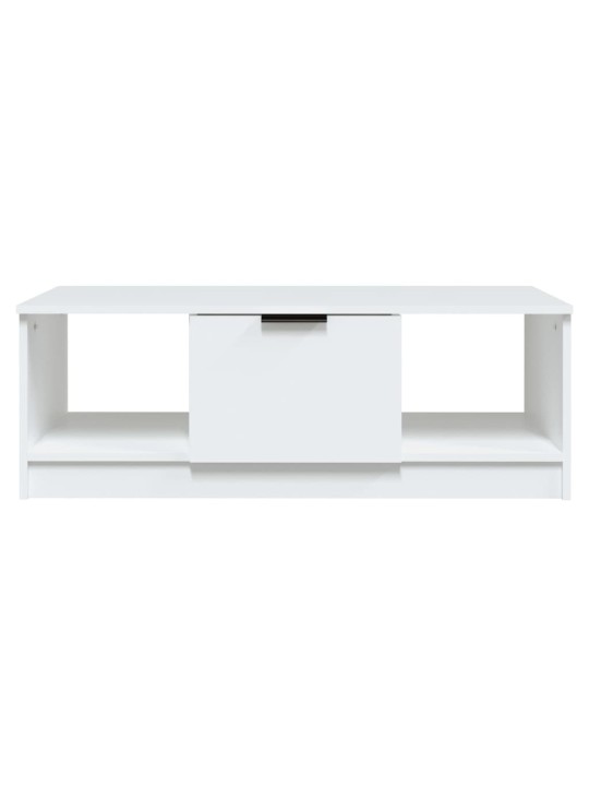 Diivanilaud, valge, 102 x 50 x 35cm, tehispuit