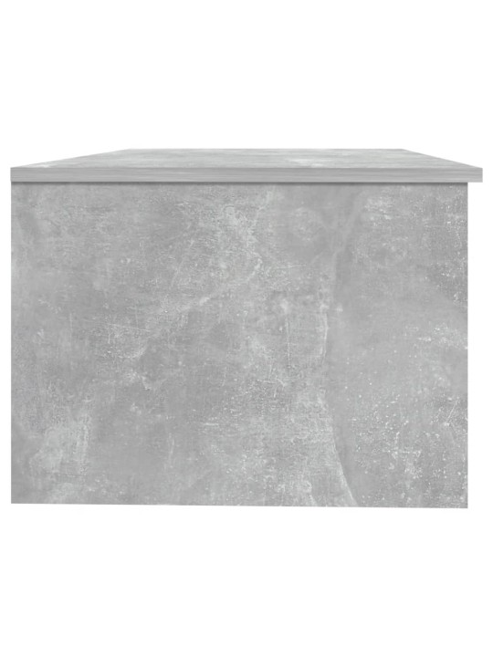 Diivanilaud, betoonhall, 102 x 50 x 36cm, tehispuit
