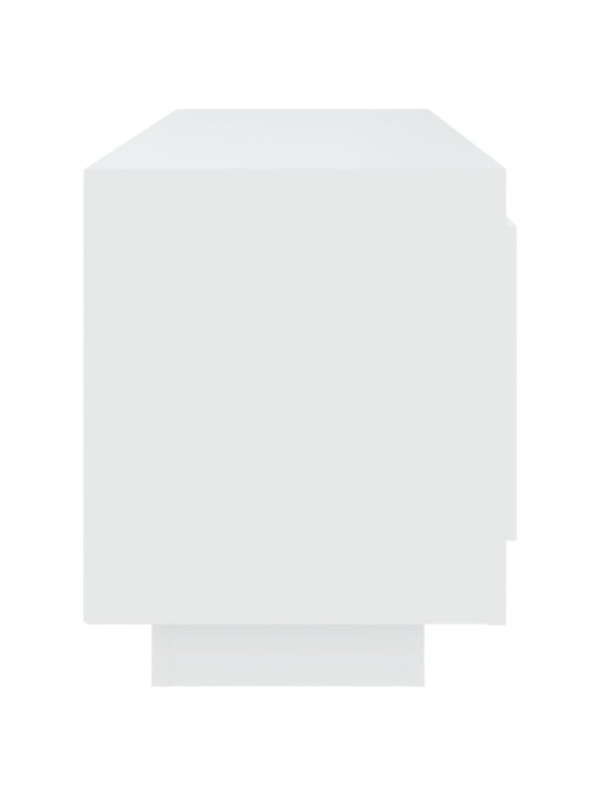 Telerikapp, valge, 102 x 35 x 45 cm, tehispuit