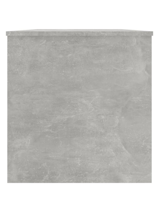 Diivanilaud, betoonhall, 102x50x52,5cm, tehispuit
