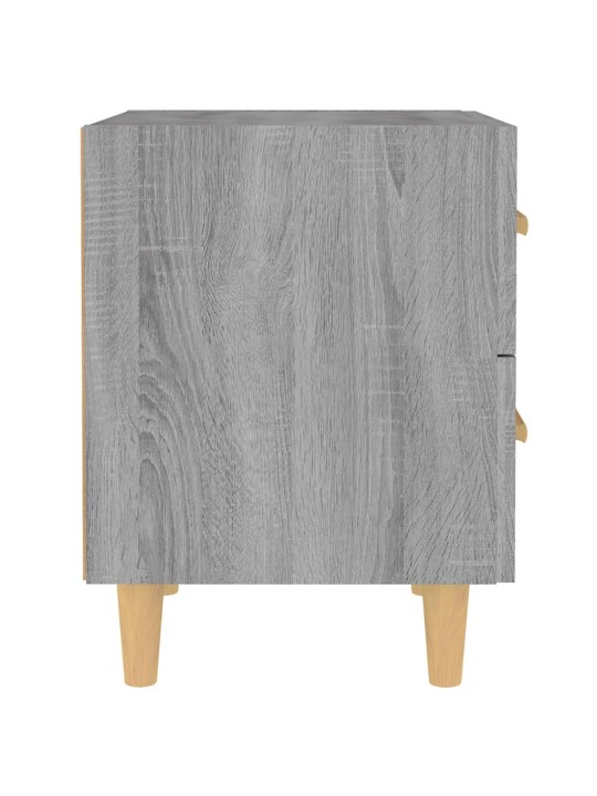 Öökapid 2 tk, hall sonoma tamm, 40 x 35 x 47,5 cm