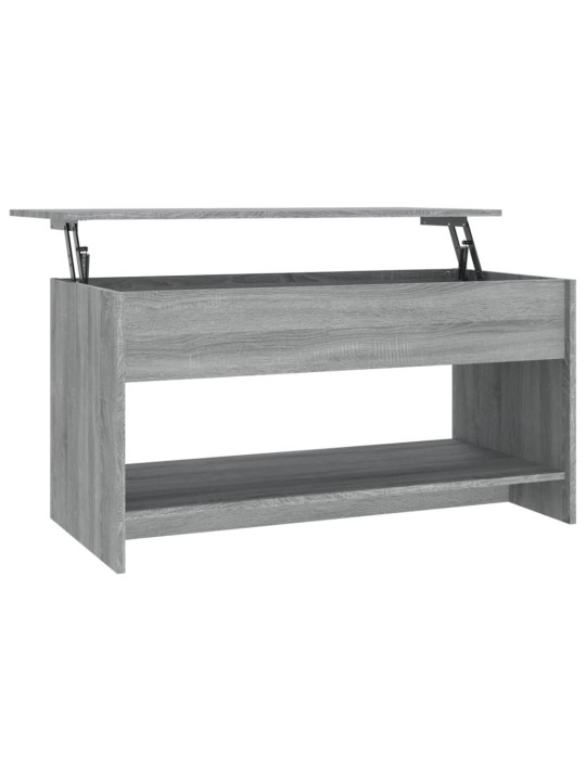 Diivanilaud, hall sonoma tamm, 102 x 50 x 52,5cm, tehispuit