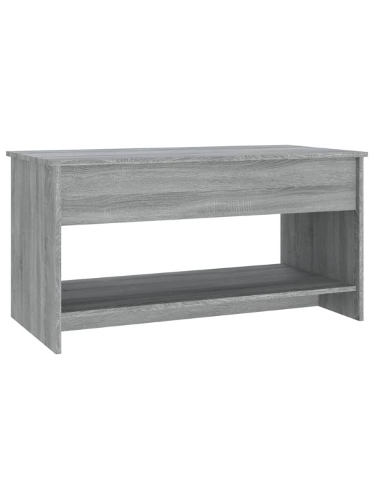 Diivanilaud, hall sonoma tamm, 102 x 50 x 52,5cm, tehispuit