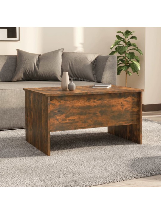 Diivanilaud, suitsutatud tamm, 80 x 50 x 42,5cm, tehispuit