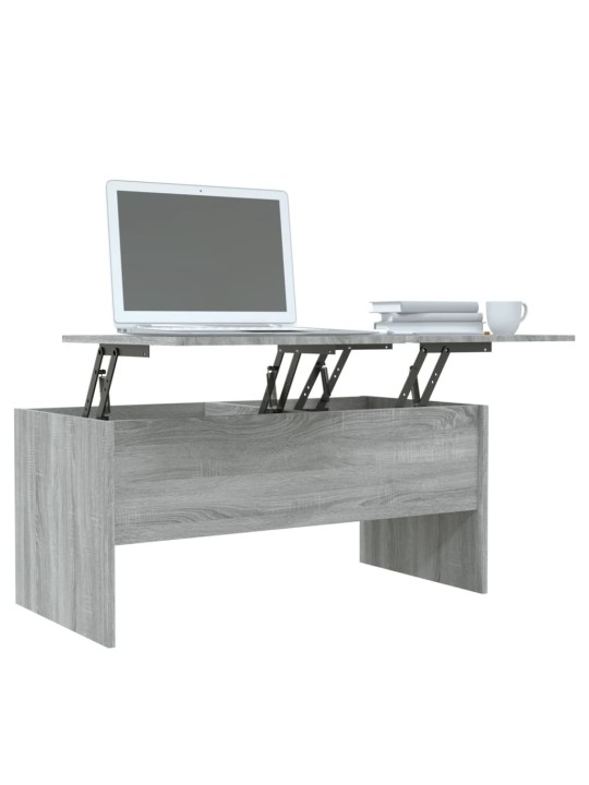 Diivanilaud, hall sonoma tamm, 102 x 50,5 x 46,5cm, tehispuit
