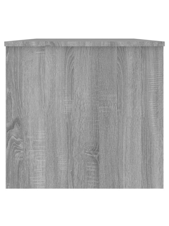 Diivanilaud, hall sonoma tamm, 102 x 50,5 x 46,5cm, tehispuit