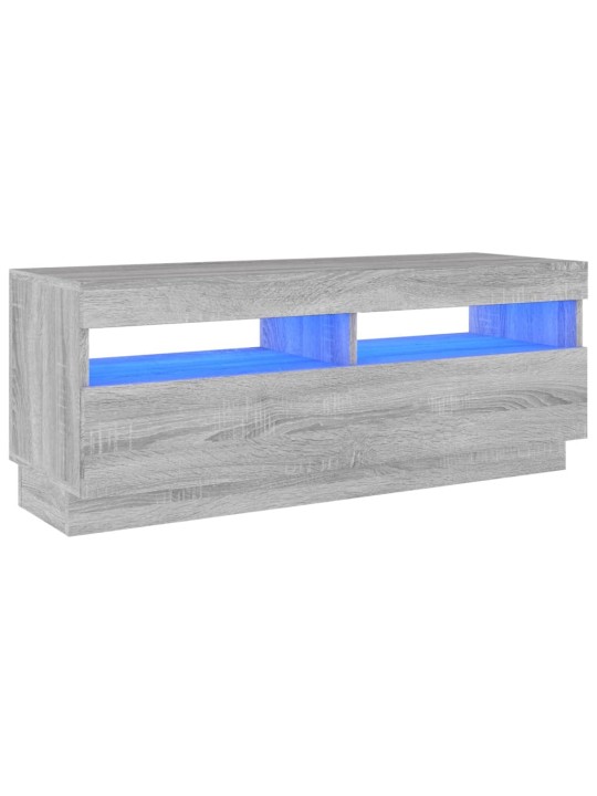 Telerialus LED-tuledega, hall sonoma , 100 x 35 x 40 cm