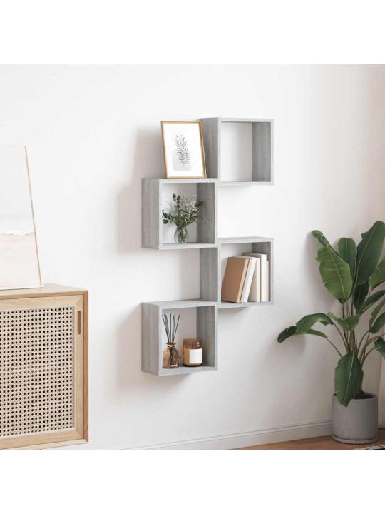 WALL CUBE RIIULID 4 TK HALL SONOMA 30X15X30 CM