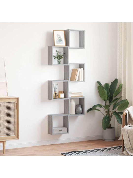 WALL CUBE RIIULID 6 TK HALL SONOMA 30X15X30 CM