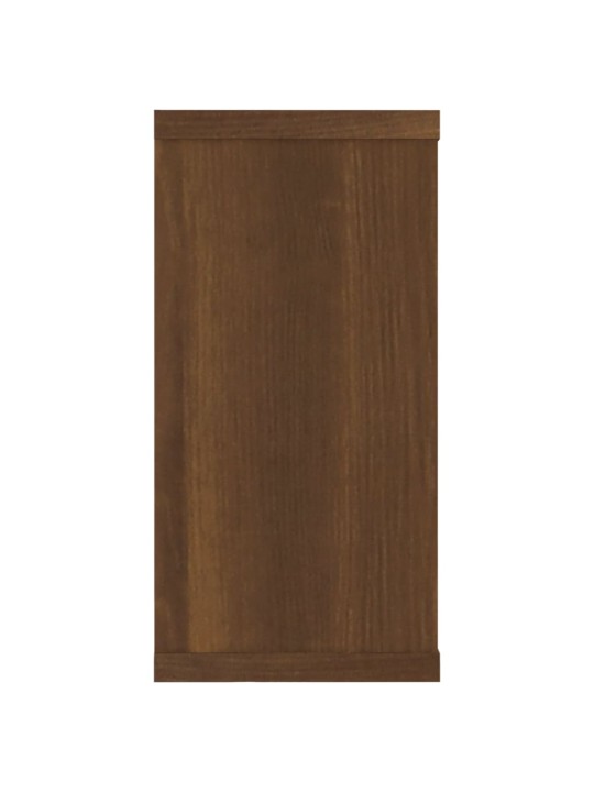 SEINA KUUBIKRIIULID 4 TK, PRUUN TAMM, 100X15X30 CM, TEHISPUIT