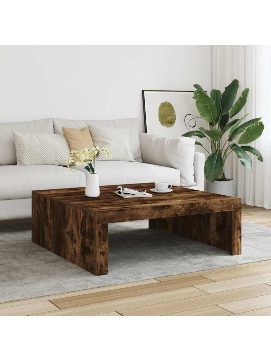 KOHVILAUD, SUITSUTATUD TAMM, 110 X 100 X 35 CM, TEHISPUIT