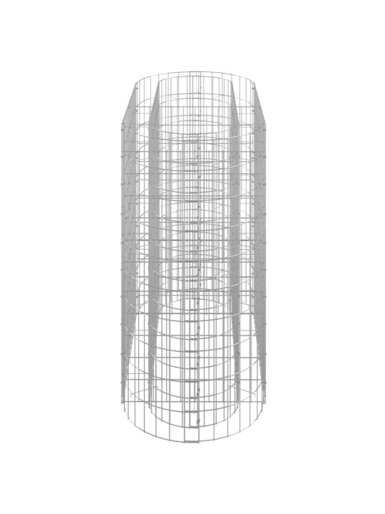 Gabioon taimelava, tsingitud raud, 120 x 50 x 100 cm