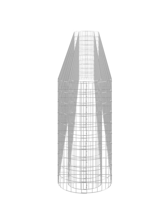 Gabioon taimelava, tsingitud raud, 610 x 50 x 100 cm