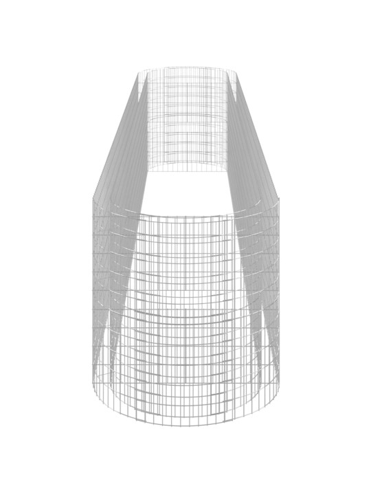 Gabioon taimelava, tsingitud raud, 600 x 100 x 100 cm