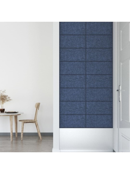 SEINAPANEELID 12 TK, SININE, 60 X 30 CM, KANGAS, 2,16 M²