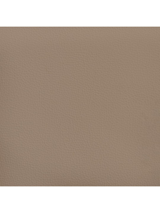 Seinapaneelid 12 tk, cappuccino, 60 x 30 cm, kunstnahk, 2,16 m²