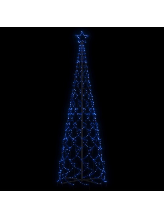Koonusekujuline jõulupuu, sinine, 500 LEDi, 100 x 300 cm