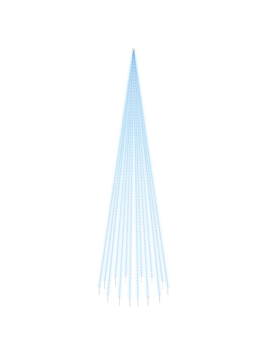 Jõulupuu vaiaga, soe valge, 1134 ledi, 800 cm