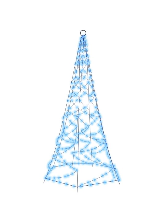 Jõulupuu vaiaga, sinine, 200 LEDi, 180 cm