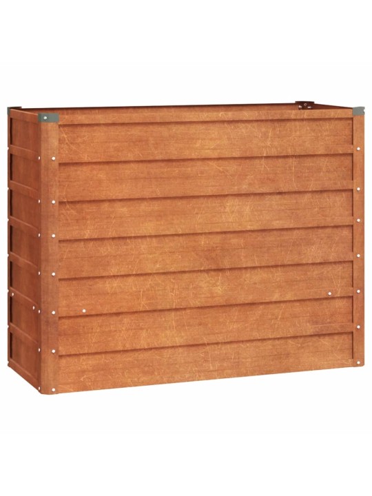 Taimekast, rooste, 100x40x77 cm, corten-teras