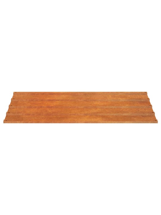KATUSEPANEELID 12 TK, ROOSTE, 60X44 CM, CORTEN TERAS