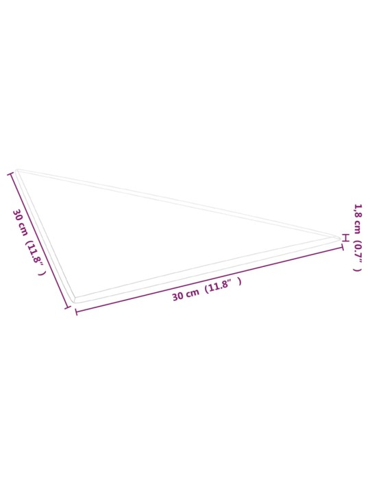 Seinapaneelid 12 tk, must, 30 x 30 cm, kunstnahk, 0,54 m²